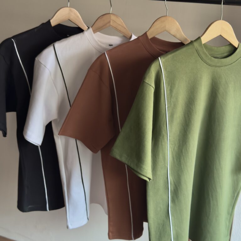  Plain Lines Oversized T-shirt