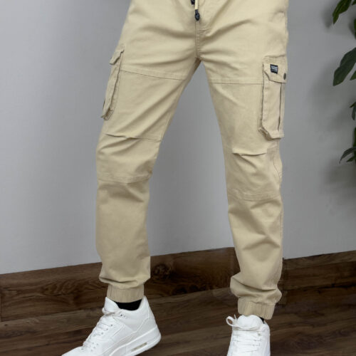 Men's Cargo Jogger Pants - Khaki
