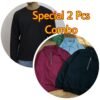 Special  2 pcs Combo
sweatshirt + full sleeve t-shirt